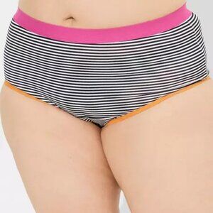 NWT Torrid Cotton Mid-Rise Brief Panty